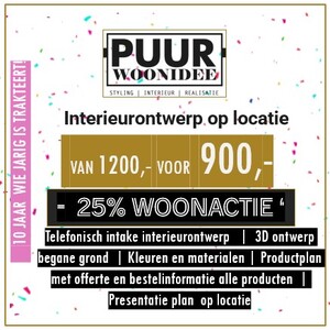 10 JAAR WOONACTIE 1200