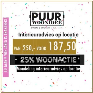 10 JAAR WOONACTIE 250 