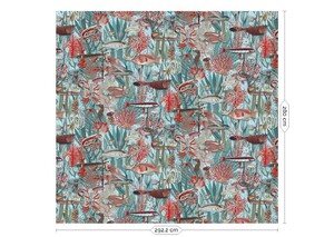 Wandposter Underwater Jungle  292,2 cm 