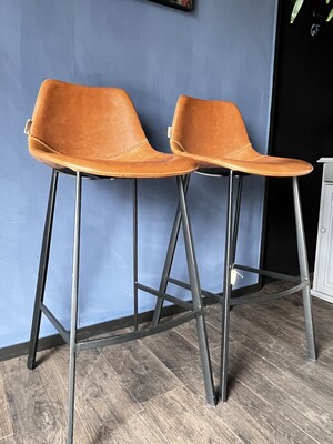 BARKRUK FRANKY HOOG PU-leder 2 stuks