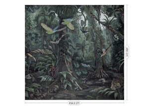 Wandposter Jungle Tropical 292.2 cm
