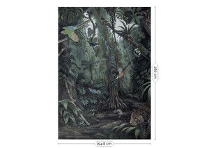 Wandposter Jungle Tropical 198,4 cm