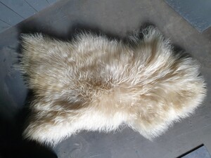 schapenvacht creme 100% 