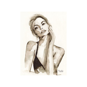 Wandkleed A WOMAN'S FACE
