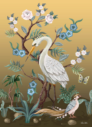 Wandkleed BIRDS