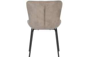 JUNZO rib taupe stoel 