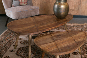 SHAM salontafel set van 2 stuks