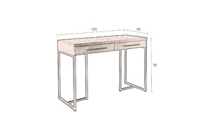 SIDETABLE CLASS 120X45CM 