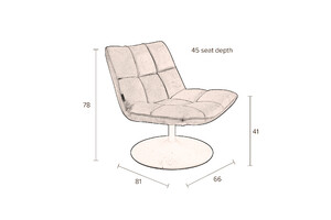 BAR LOUNGE vintage Fauteuil