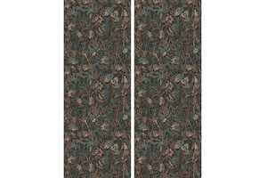 Behang Botanisch patroon 100 x 280 cm