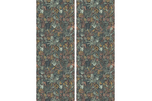 Behang Botanisch patroon 100 x 280 cm