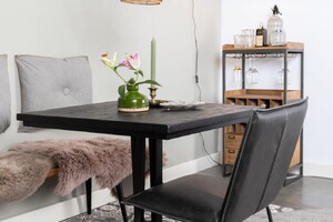 Bistro bijzettafeltje MAZE VIERKANT