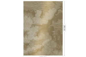 Wandposter Engraved Clouds 200 cm 