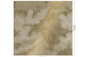 Wandposter Engraved Clouds 300 cm 