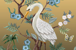 Wandkleed BIRDS
