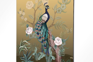 Wandkleed PEACOCK