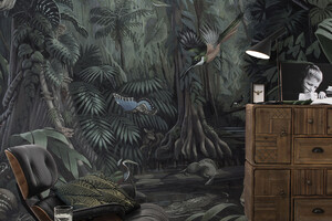 Wandposter Jungle Tropical 198,4 cm