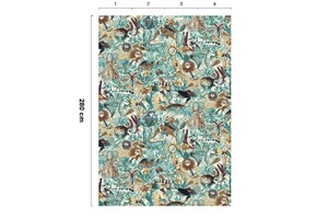 Wandposter Underwater Jungle  194.8 cm