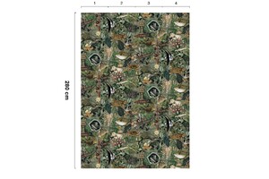 Wandposter Underwater Jungle  194.8 cm