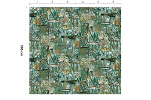 Wandposter Underwater Jungle  292,2 cm 