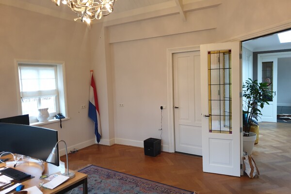 foto voor situatie kantoor