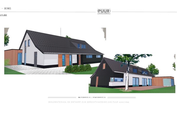 Vrijstaande woning, de Walsert